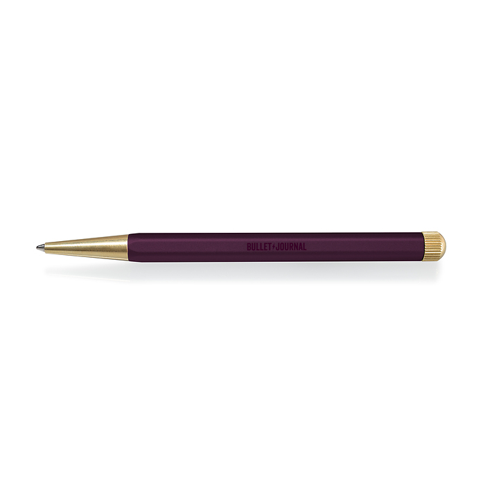 Drehgriffel Nr. 1, Purple26 - Gel pen with black ink - Bullet Journal Edition